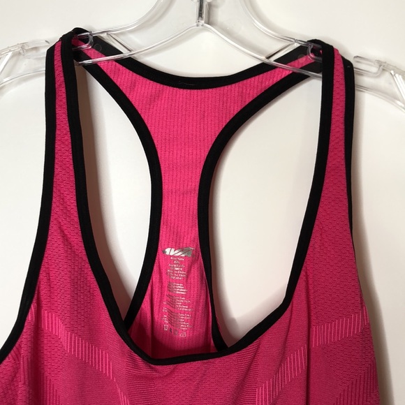 Avia Women's Black and Pink Athletic Workout Gym Tank Top XXL 2XLARGE PLUS SIZE - Picture 4 of 6